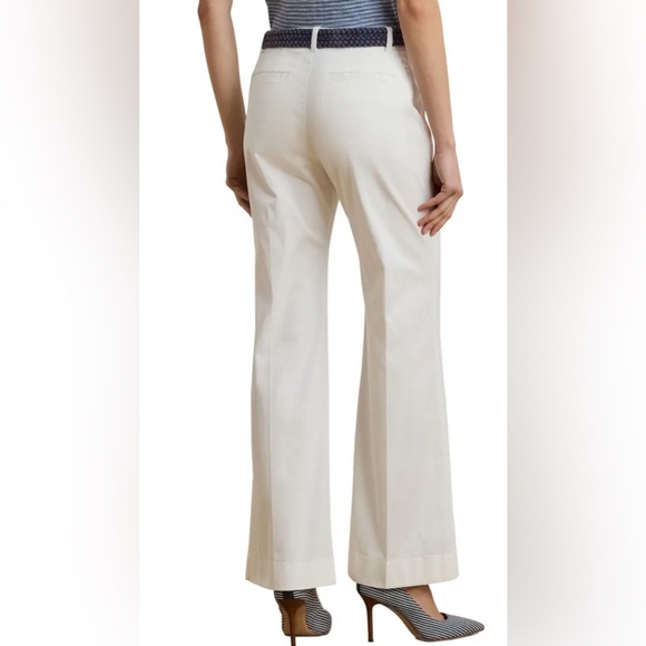 Ralph Lauren Pants - Ralph Lauren White Flare Women's Pants
